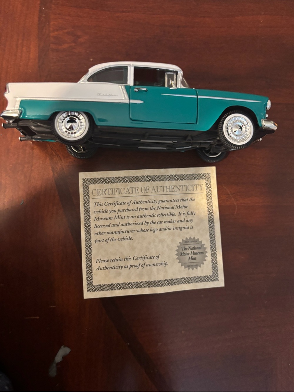 1955 Chevrolet Belair Nation Motor museum Mint. New in  box